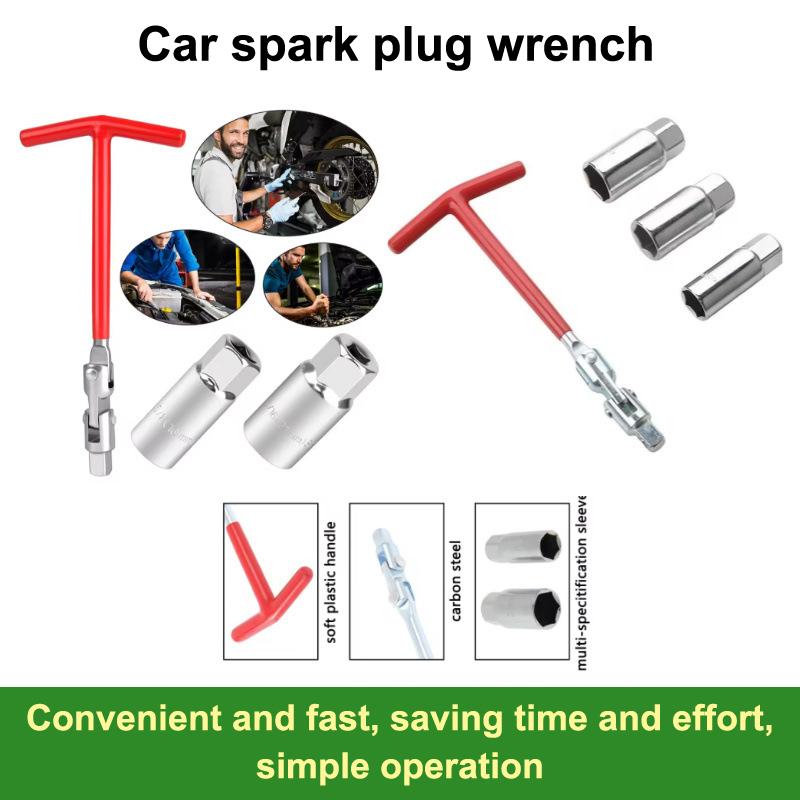 Zündkerzenhülse T-Form 14/16/18/21mm Auto Motorrad Zündkerzen-Entfernungswerkzeuge 3/4/5 Stück Auto Reparaturwerkzeugsatz Entfernungswerkzeug