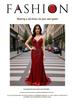 Red Luxurious Evening Gown for Socialite Banquets