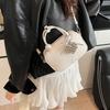 Summer Popular Small Bag Women's New Fashion Versatile Messenger Bag High-end Portable Small Square Bag