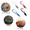 Magnet Buckle Fly Fishing Net Release Hanging Holder Lanyard Clip Carabiner