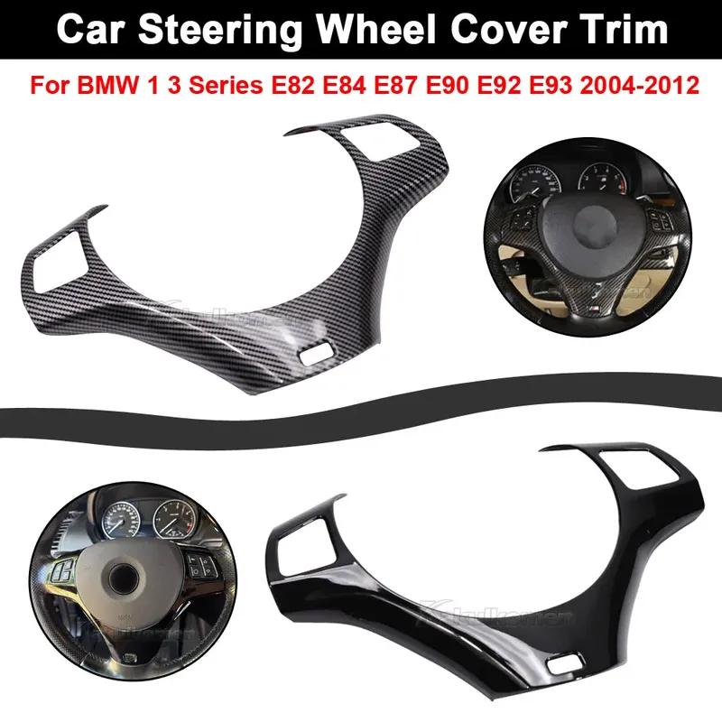 Auto Car Accessories For BMW 1 3 Series E82 E84 E87 E90 E92 E93 2004 2005 2006-2012 Steering Wheel Button Decoration Frame Trim