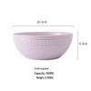 Ru Han Nordic Ceramic Embossed Soup Bowl