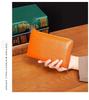 Genuine Leather RFID Passport and Document Holder with Multi-Card Slots and Zipper Pocket for Men and Women