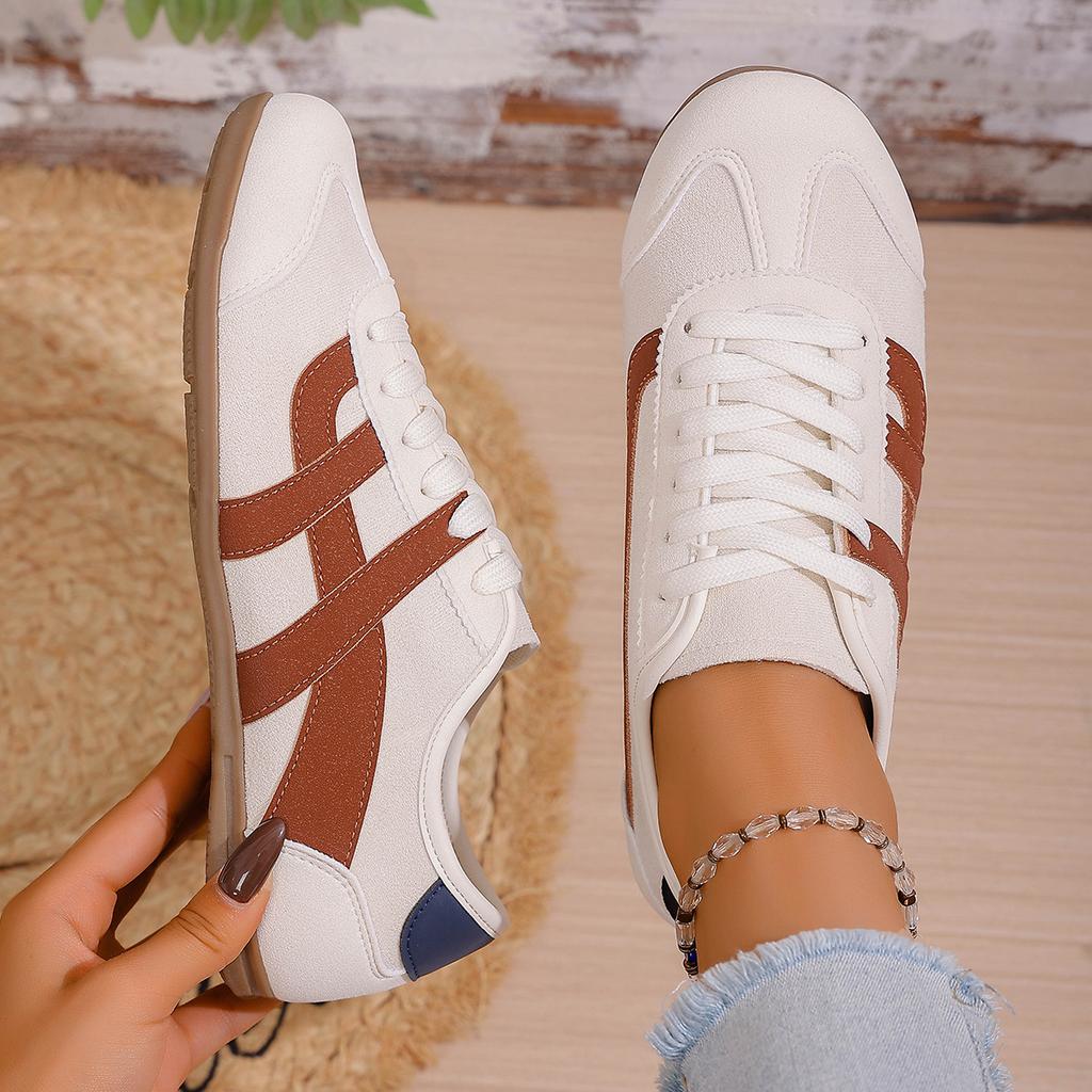 2025 New German Training Shoes Casual Sports Single Shoes Women's Casual Board Shoes Flat Foreign Trade Large Size Women's Shoes