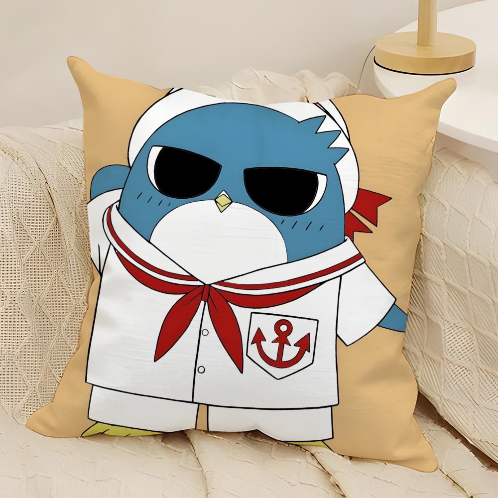 Comic Anime M-Mermaid Melody Pichi Pichi Pitch 5 Pillow Case Natural Linen Double-Sided Printing Sofa Home Decor Cushion Cover