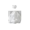 Cute 3D Rabbit Silicone Mold Bunny Aromatherapy Cup Gypsum Candle Mold Easter Diy Craft Moulds Reusable Handmade Tool Home Decor