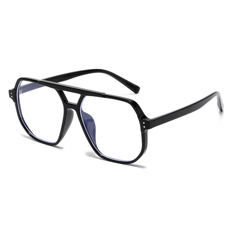 

Reading Eyewear Female Male Blue Presbyopic Thick Square Ladies For Matte Gents Blocking Retro Rectangular Tea Classic Light Prescription Original lens 0