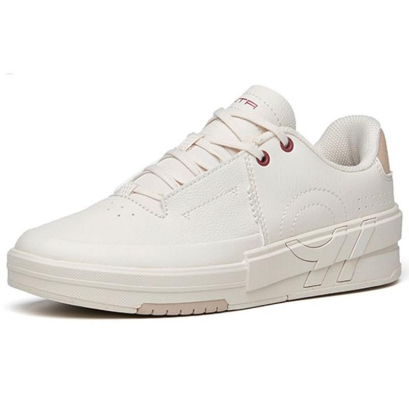 Anta Classic Women Low-top Skate Shoes Gray Non-slip Durable 922218002-1