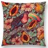 Dark Augury Bird Sofa Pillow Case Three Eyes Raven Steampunk Hummingbird Night Princess Lion Owl Cushion Cover