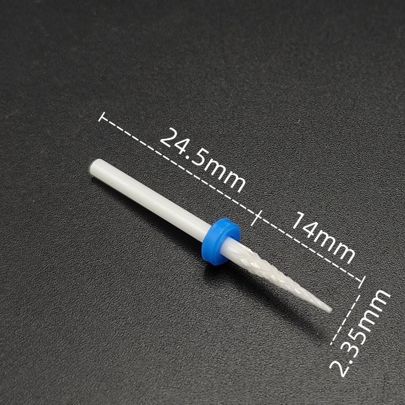 1 Piece Ceramic Nail Art Drill Rotary Cutter Cleaning Device for Nail Art Machine Accessories Removal Nail Gel Tool