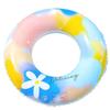 Thickened Childrens Inflatable Fashionable Watercolor Flower Swimming Ring
