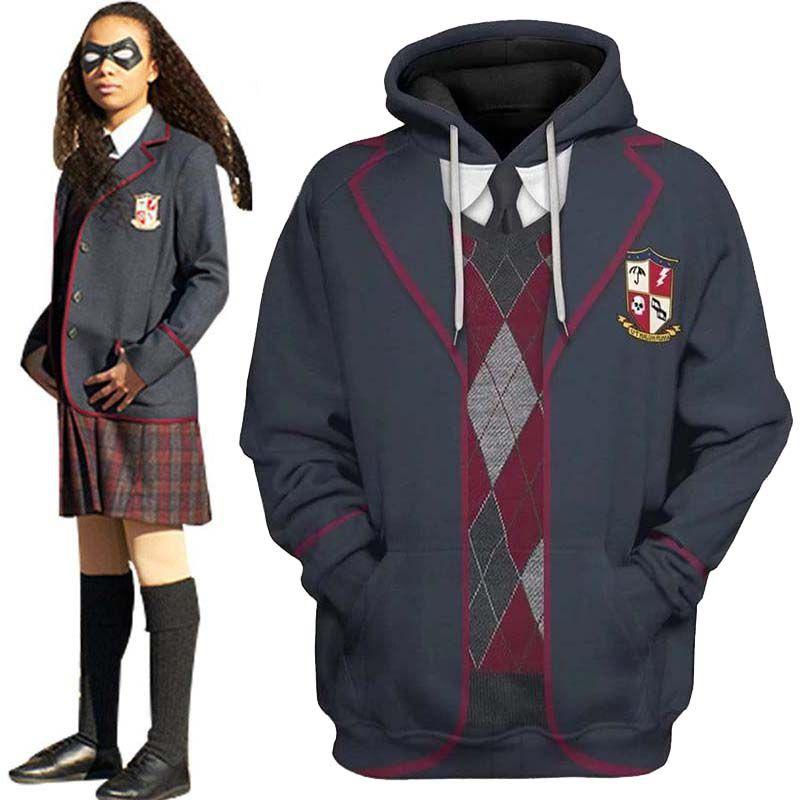 The Umbrella Academy Costume Hooded Jacket Soft And Comfortable Pullover Sweatshirt