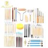 61-Piece Pottery and Sculpture Tool Set