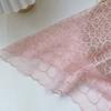 Heart Pattern Triangular Scarf Retro Hair Ribbon Versatile Lace Scarf  Women's Accessory
