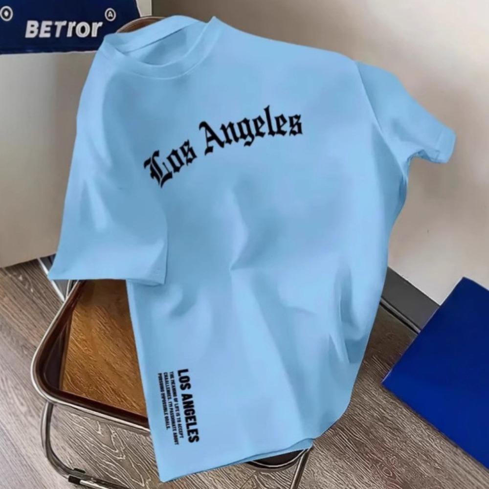 Tricouri casual cu mânecă scurtă pentru bărbați, 100% bumbac