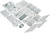 TAKOM 1/35 AMX-13/75 Israeli Defense Forces Light Tank 2-in-1 Plastic Model Kit TKO2036