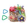 Bird Foraging Wall Toy Edible Woven Climbing Hammock Mat with Colorful Chewing Toys for Parrot