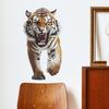 Adesivo Murale Tigre Feroce Autoadesivo per Camera da Letto Soggiorno Decorazione Murale di Sfondo Commerciale