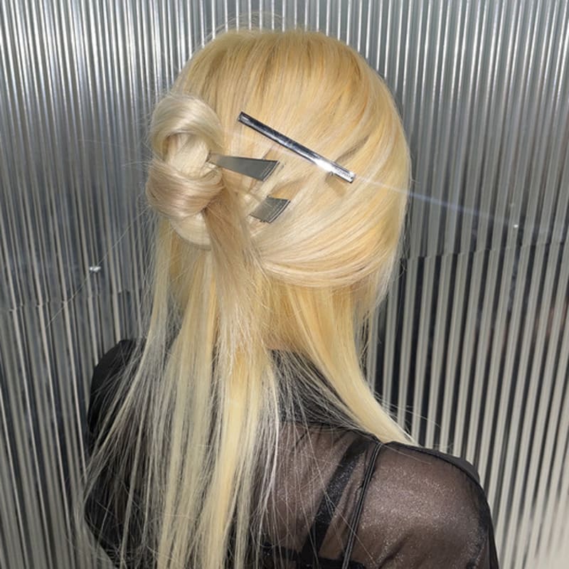 SENTIMENTS No.364 [silver] HAIR PIN 3SET TRIANGLE