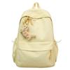 Schoolbag Classic Polka Dot Printed Backpack Simple Casual Middle School School Bag Large Capacity Commuter Travel Bag