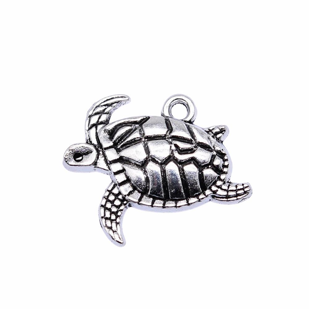 Charms Turtle Sea Turtle Pendants Minimalist Jewelry Components QC133