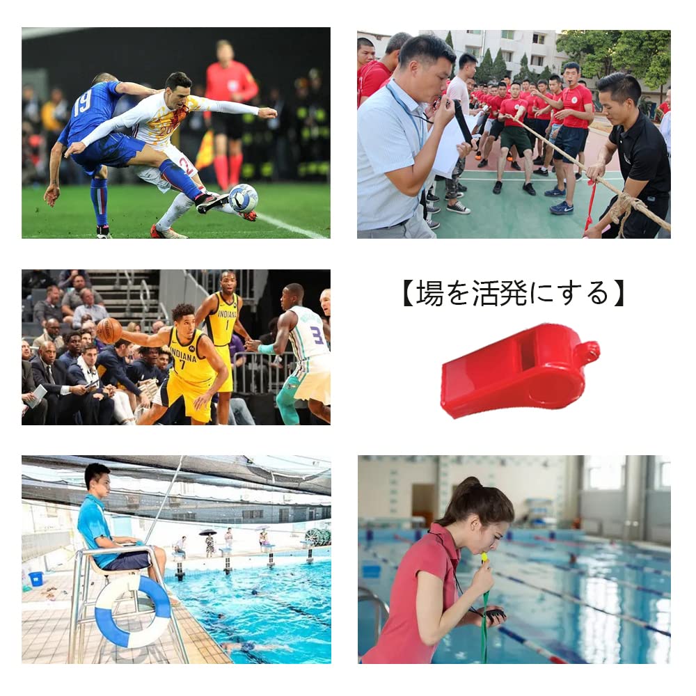 Whistle Coach Referee Ho 8 Pieces Whistle Ultra Light Disaster Prevention Relief Emergency Whistle Gym Camping Hiking Referee Accessories for Children