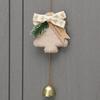 Christmas Bells Hanging Ornament Decorative Bells Christmas Tree Decorations Hanging Pendants for Home Decoration