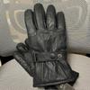 Mens Genuine Sheepskin Gloves Winter Warm Thick Fleece Lined Cycling Motorcycle Work