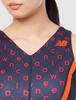 Tank Transform NBSleek Printed Crop Top BZ M [New Balance] Top/Sleeveless Women's (Blaze)