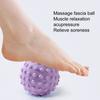 Harter Massageball mit Noppen, Igelball, Fuß, Hand, Rücken, Muskelmassageball, Plantarfasziitis, myofasziale Entspannung, Schmerzlinderung, Massageball