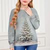 Christmas Day Sweatshirts For Children Boys And Girls Knit Sweater Cute Shirt Fall Crewneck Pullover Tops