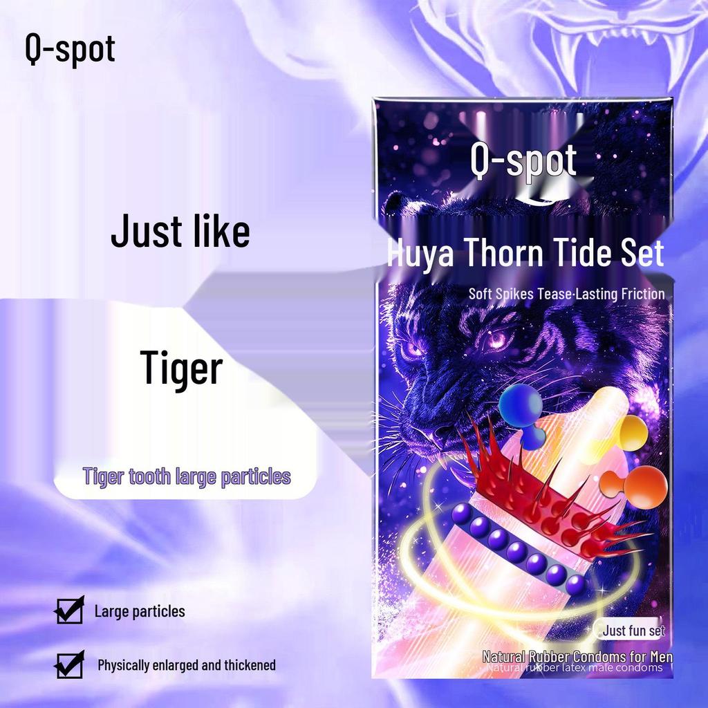 Q-spot Extra Thick Long-Lasting Condoms Set