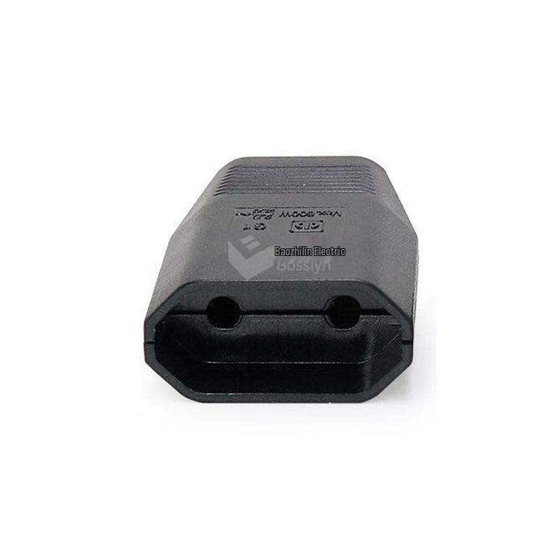 European Standard Two-Pin Female Power Socket Assembly