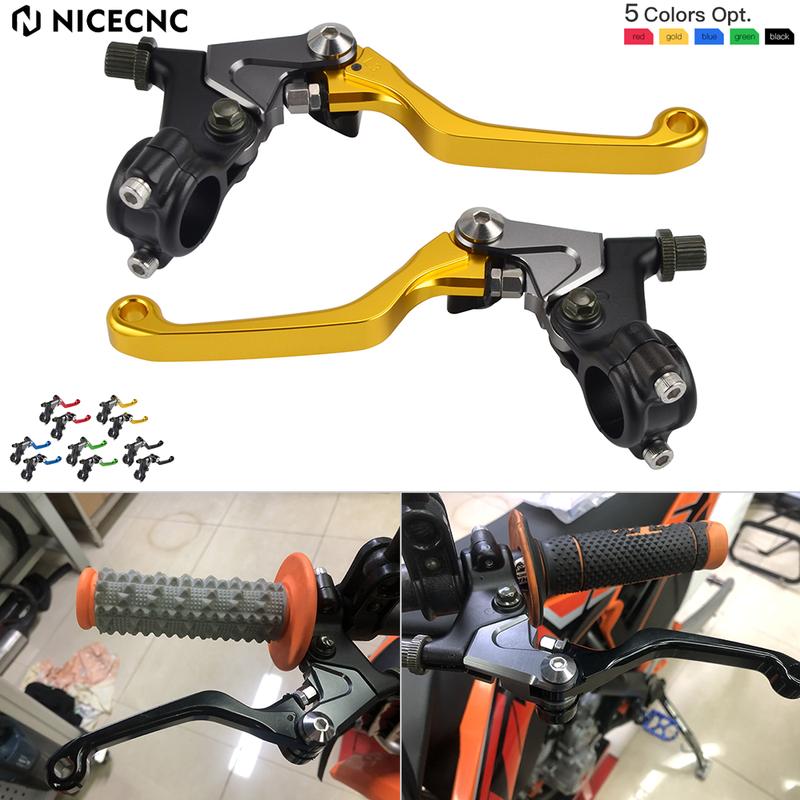 For Suzuki DR RM 125 DR DS PE RM TM TS 50 60 75 80 90 100 175 185 200 250 370 400 465 500 CNC Shorty Drum Brake Clutch Lever Kit