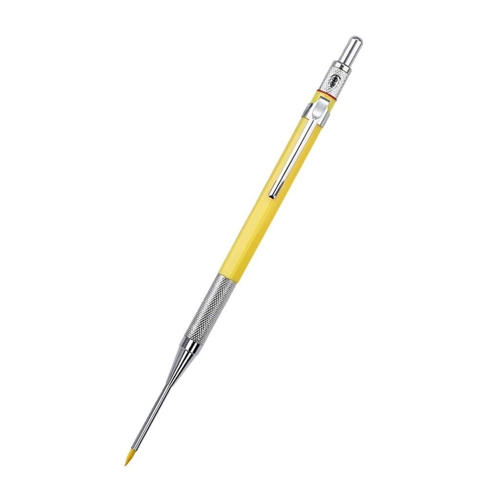 Metal Body Deep Hole Marking Pencil 2.0mm Automatic Pencil  Engineer Drafting