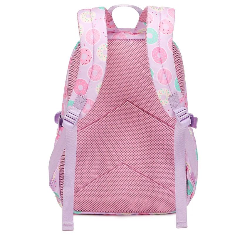 3 Pcs/Set School Bags for Teenage Girls Waterproof Children School Backpack Students Kids Schoolbag With Pencil Case Lunch Box