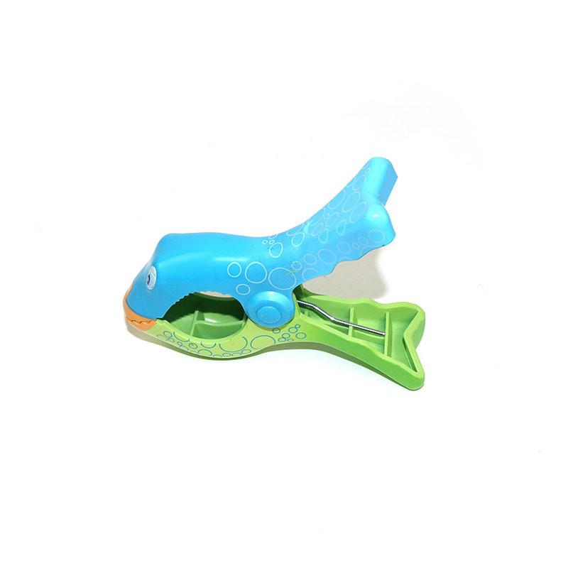 Strand Winddichte Klammer mit Schildkröten- und Papageien-Design für Außenschutz