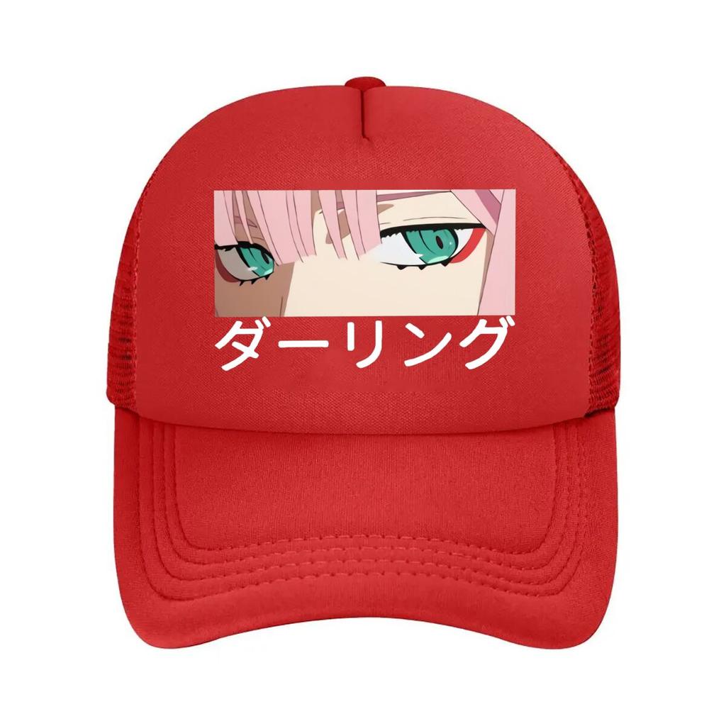 Darling In The Franxx Eyes Art Mesh Baseball Cap Casual Hat Outdoor  For Womens Unisex FeUnisex