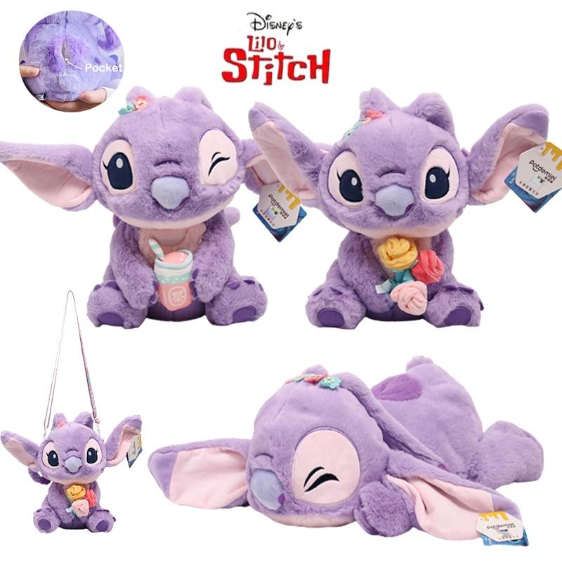 Adorable Lilo Stitch Plush Toys Crossbody Bag For Kids Birthday Xmas Gift