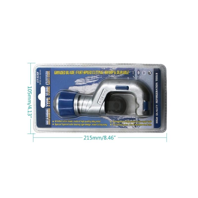 4-32mm Bearing Pipe Cutter Tube Shear Cutter With Hobbing Circulars Blades For Copper Aluminum Stainless Steel Hand Tool