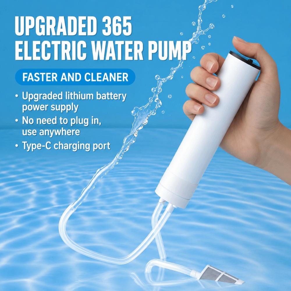 Wireless Electric Suction Drainer Portable Submersible Pump Water Remover Pump Home Use