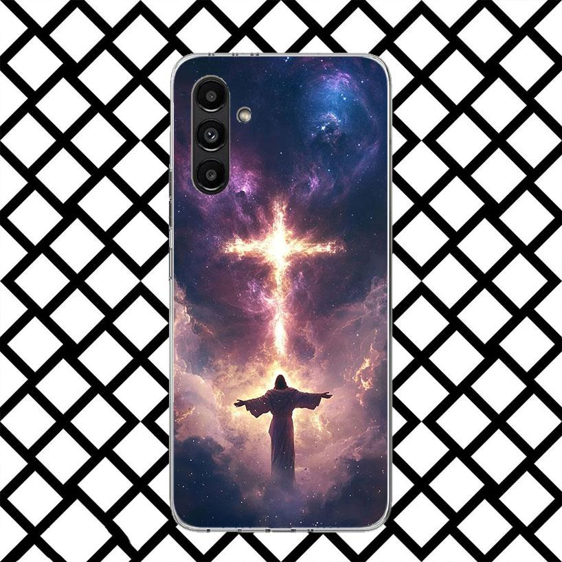 Jesus Bible Phone Case for Samsung Galaxy A17 A37 A57 A16 A26 A36 A56 A15 A25 A35 A55 A14 A24 A34 A54 A13 A23 A33 A53 Galaxy A17