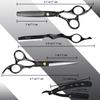 Hair Cutting Scissors Thinning Hair Scissors Fcysy Professional Barber Scissors Hair Scissor Black Hair Cutting Scissors Blending Scissors Straight