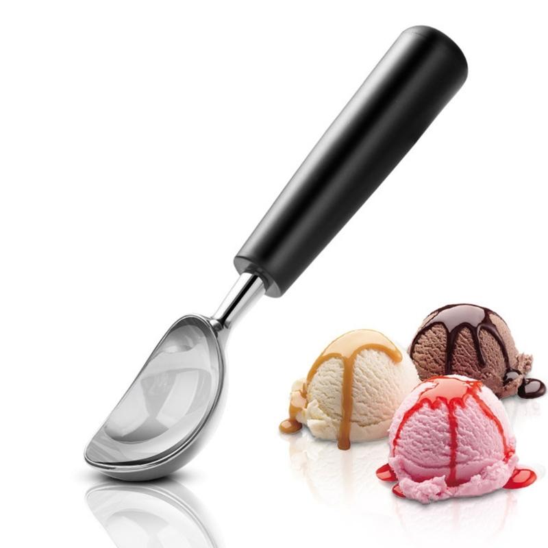 Łyżka do lodów Wygodne łyżki do lodów Aluminiowa łyżka do deserów na spotkania rodzinne Praktyczne narzędzie kuchenne