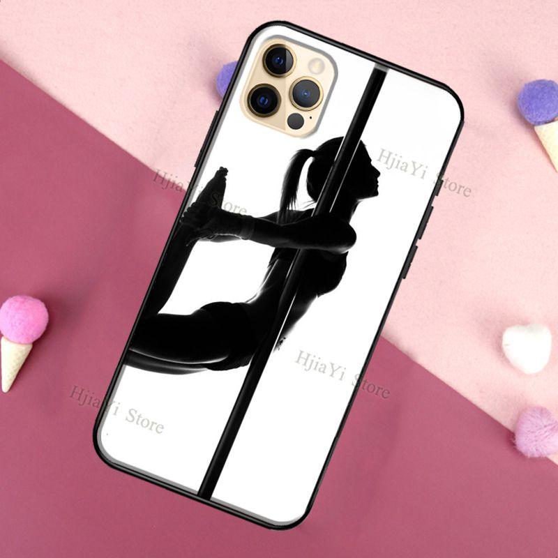 Pole Dance Dancing Fitness Case For iPhone 11 Pro Max 12 13 Mini X XS XR 7 8 Plus SE 2020 Coque For iPhone 13 Pro