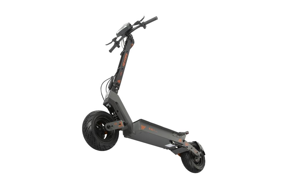 Patinete Elétrico KuKirin G4 – Motor de 2000W, 70km/h, Autonomia de 75km, Bateria 60V 20Ah, Freios a Disco Duplos, Pneus Sem Câmara de 11", Design Dobrável