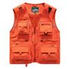 Men's Casual Multi-Pocket Mesh Vest for Fishing & Photography - Sleeveless Outdoor Spring/Autumn