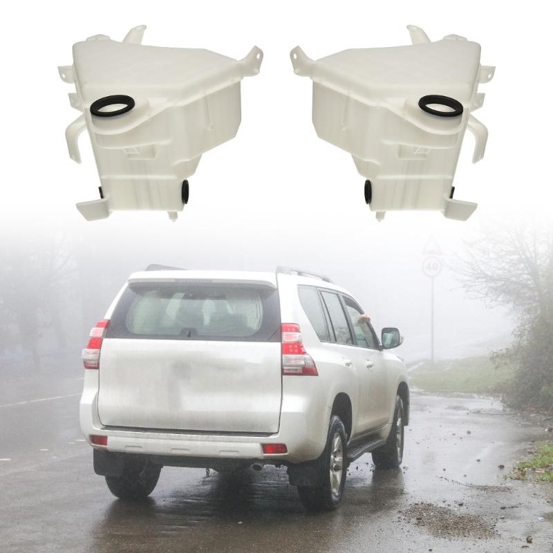High Flow Rate Windshield Washer Reservoir Direct Fit Replacement With Plastic Construction For FJ120 2700 4000 Vehicles