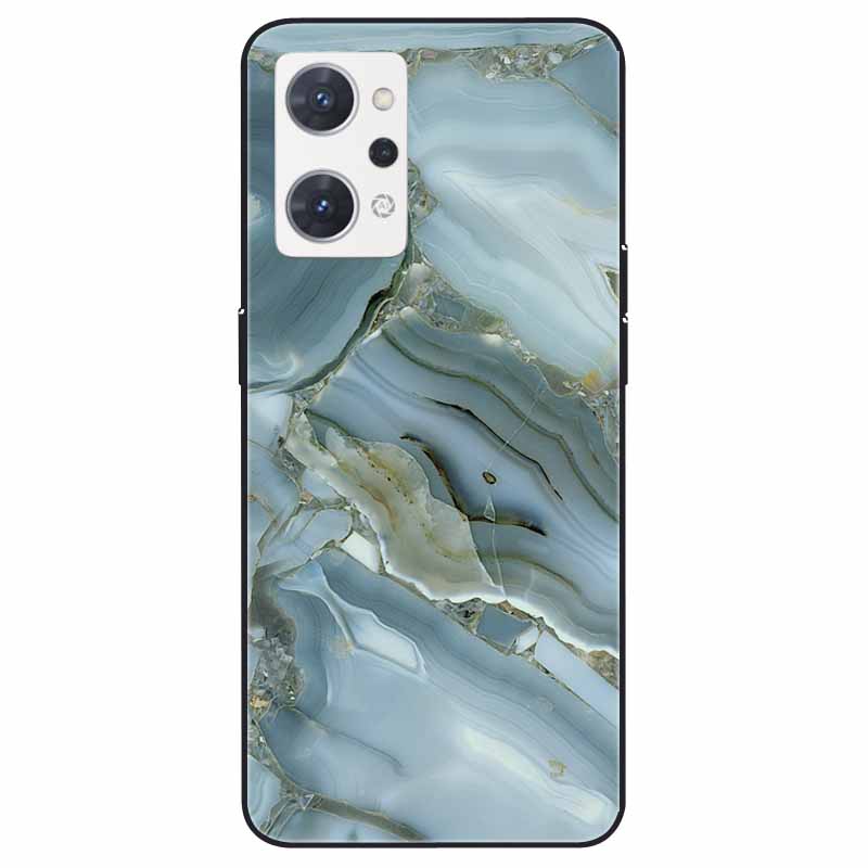 For OPPO Reno 9A 7A Case Soft TPU Fashion Marble Silicone Bumper Covers for OPPO Reno 9 A 5G CPH2523 Reno7A Protector Reno9 A