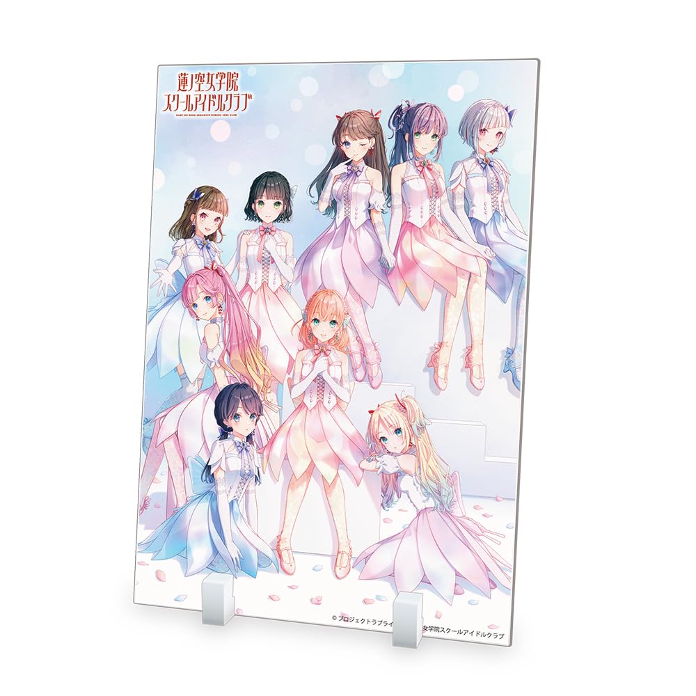 

KADOKAWA Love Hasunozora Academy School Idol Club Acrylic Stand AURORA FLOWER H200 x W140mm Acrylic Live! Girls Ver. [2] Approx.